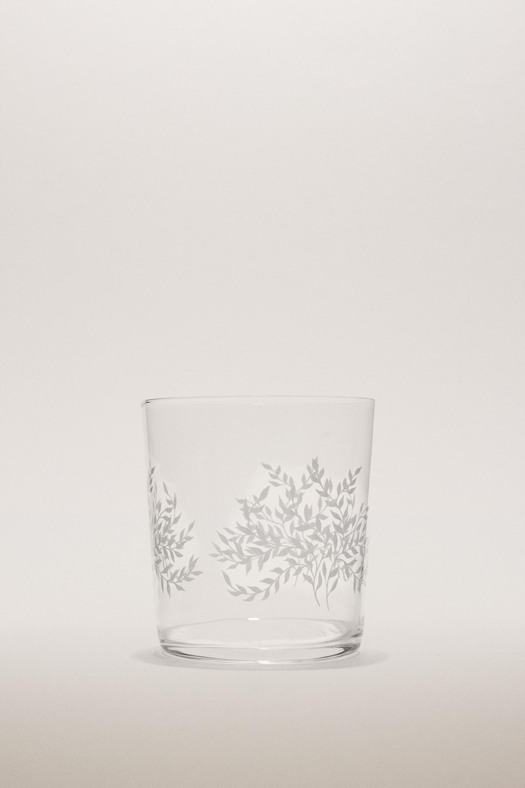 VERRE FEUILLE DE NOËL